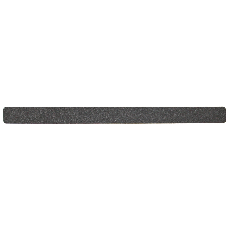 Antirutschbelag Easy Clean von Mehlhose: Schwarzer Einzelstreifen 50x650mm, rutschhemmend, selbstklebend, pflegeleicht, ideal für Innenbereiche. 10er Packung.
