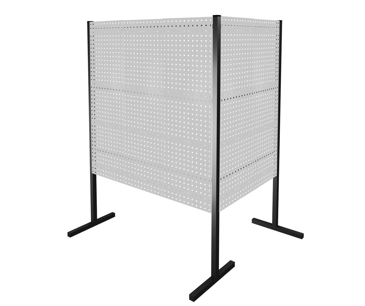 Das ®RasterPlan Trennwandsystem von Kappes Systeme GmbH bietet flexible, robuste Trennwände mit 5 Lochplatten, ideal für individuelle Arbeitsbereichslösungen.