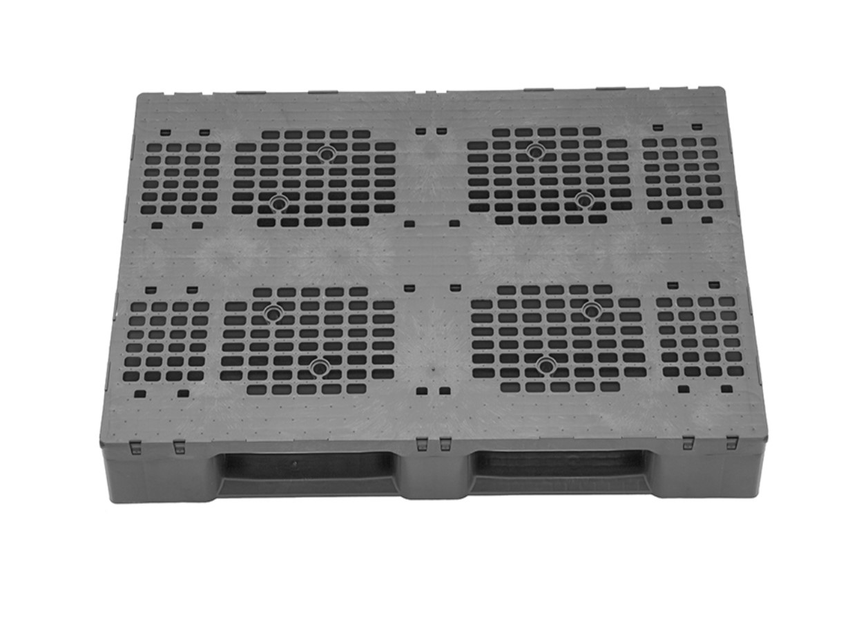 Kunststoffpalette Schwerlastpalette heavy, 1200x800x160 mm, TIDUS smart heavy 1208 Kunststoffpalette Schwerlastpalette heavy, 1200x800x160 mm, TIDUS smart heavy 1208