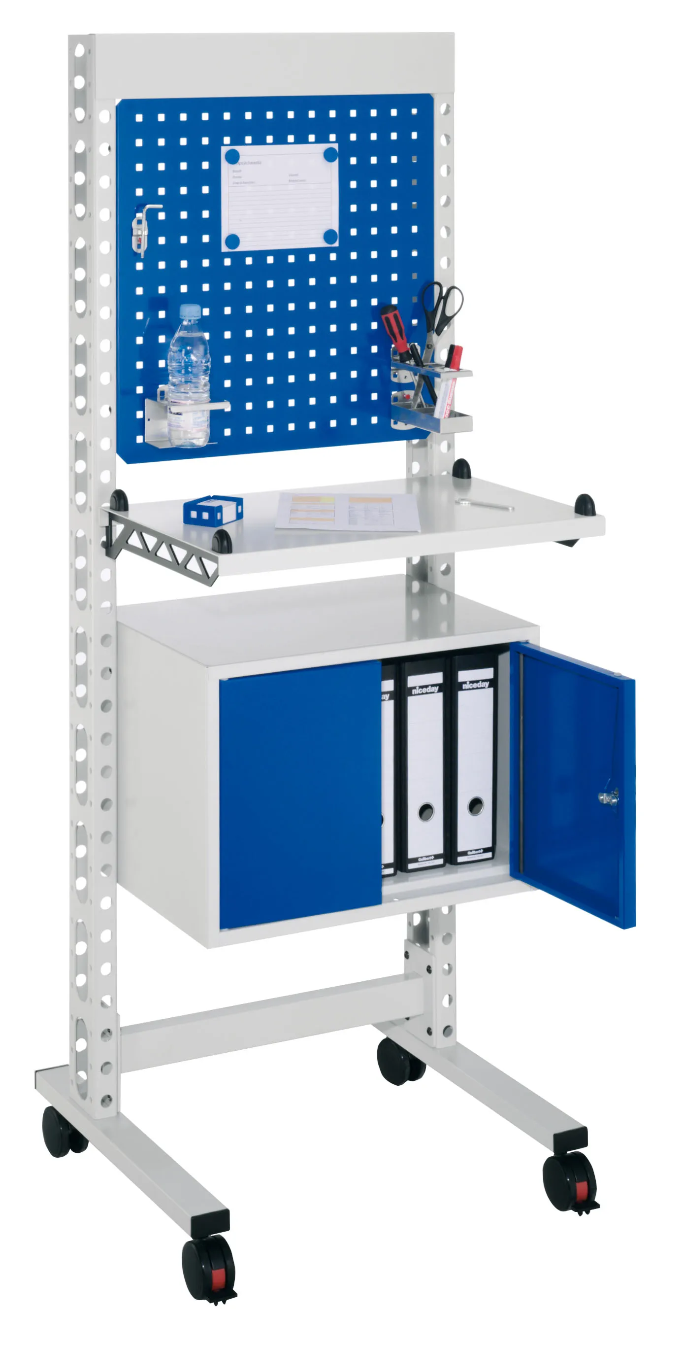 Der ErgoPlus Steharbeitsplatz von Kappes Systeme GmbH bietet mit seiner robusten Bauweise und modularen Anpassung eine effiziente L?sung f?r Industrie und Handel.