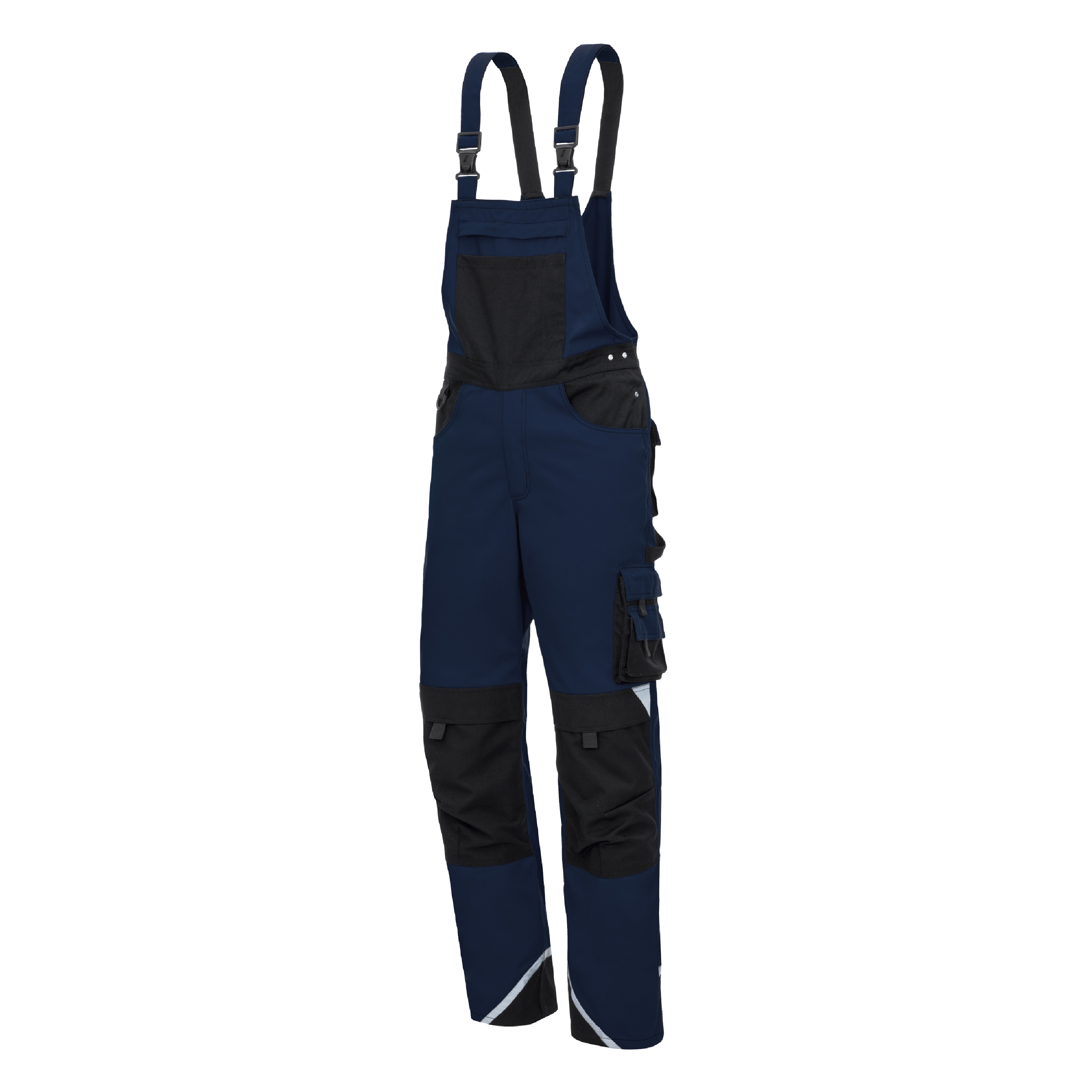 NITRAS MOTION TEX PLUS, dungarees, long, navy blue / black, OEKO-TEX NITRAS MOTION TEX PLUS, dungarees, long, navy blue / black, OEKO-TEX