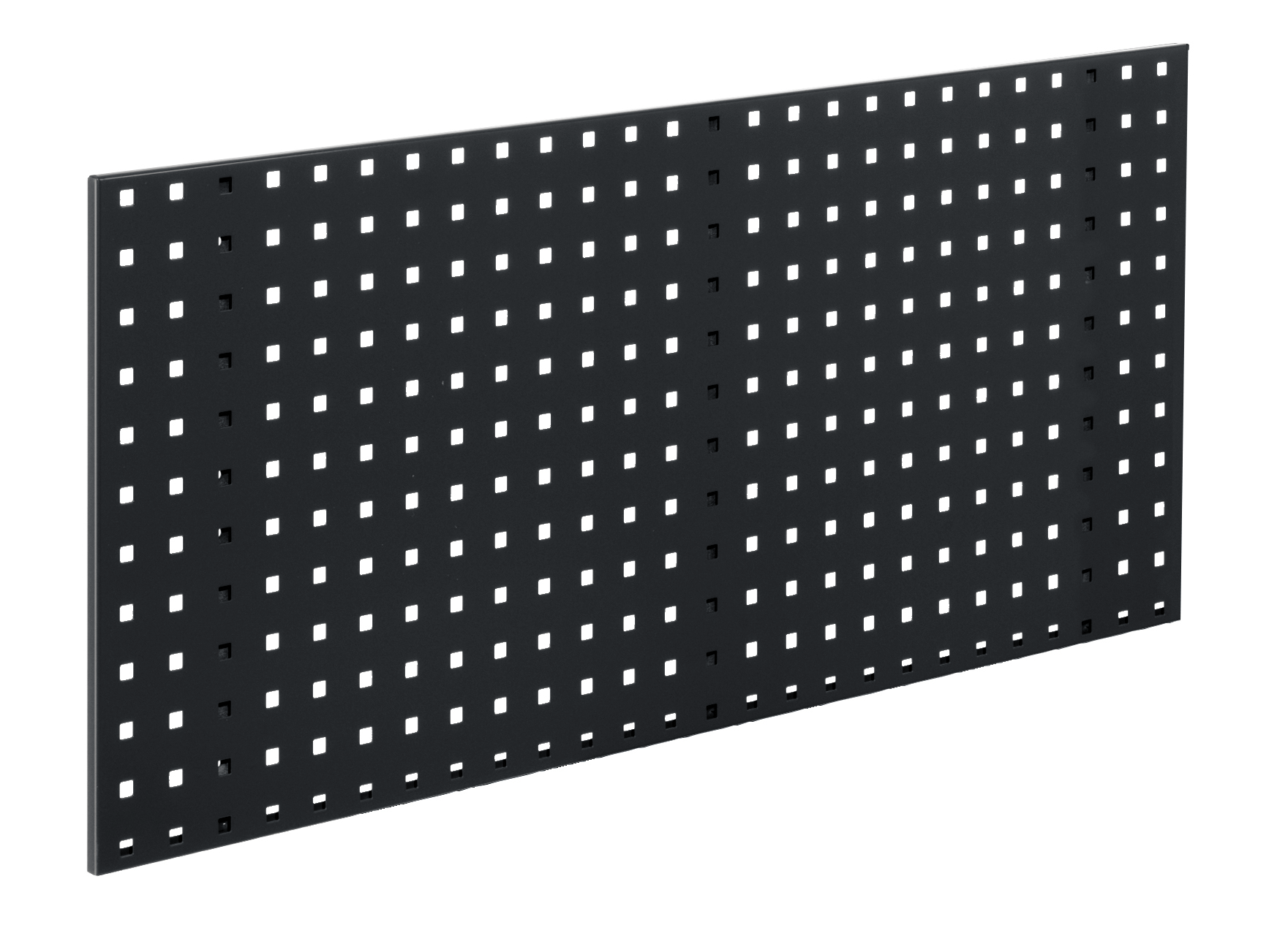 ®RasterPlan Lochplatte B 1000 mm x H 450 mm RAL 7016 - Anthrazitgrau Universell kombinier- und einsetzbar. Kompatibel mit ®RasterPlan Schlitzplatten.