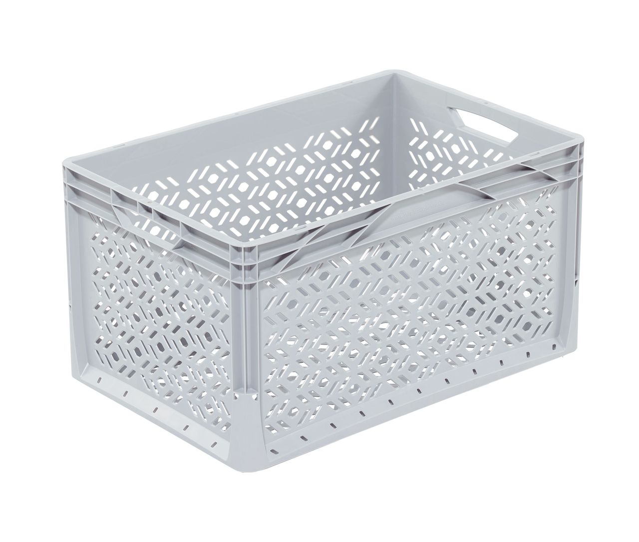 Shopbild Behälter lightline durchbrochen 600 x 400 x 320 mm Farbe: grau