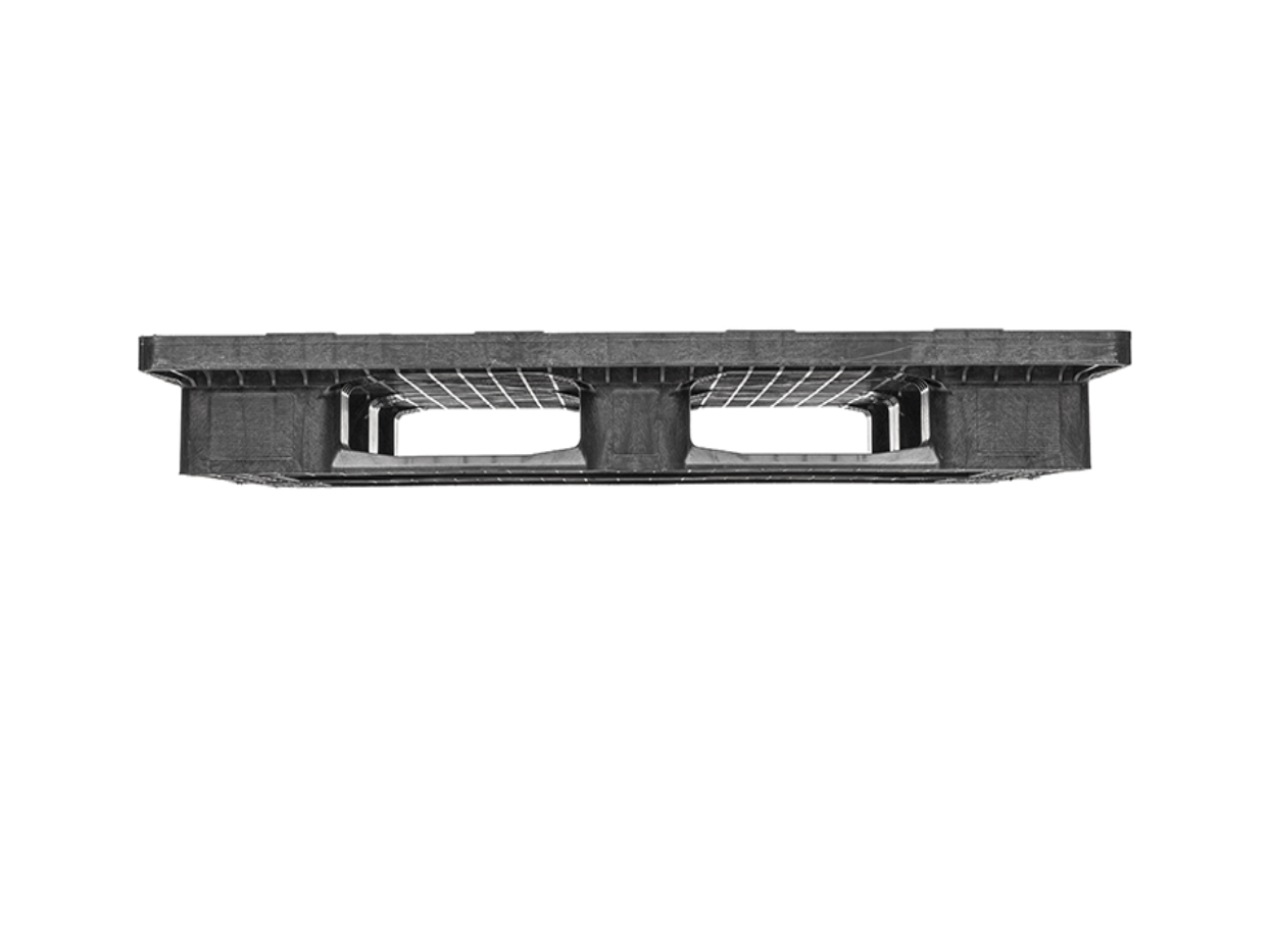 Kunststoffpalette Schwerlastpalette heavy, 1300x1100x160 mm TIDUS heavy 1311 3R – Ansicht 3