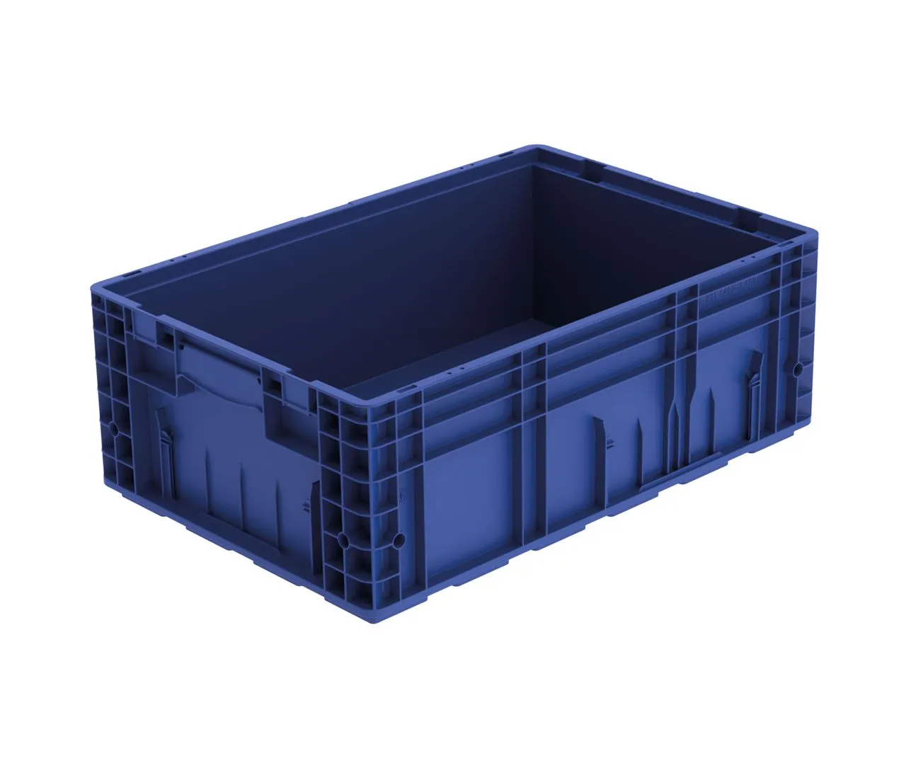 VDA-R-KLT Lagerbeh?lter von Bekuplast, 600x400x213 mm, 34,9 L Volumen, aus robustem PP-C, ideal f?r effiziente Lagerlogistik und sicheren Warenschutz.