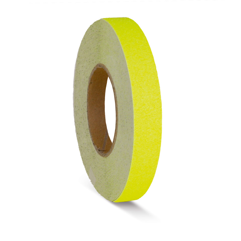 Antirutschbelag Basic signal-gelb Rolle 25mm x 18,3m