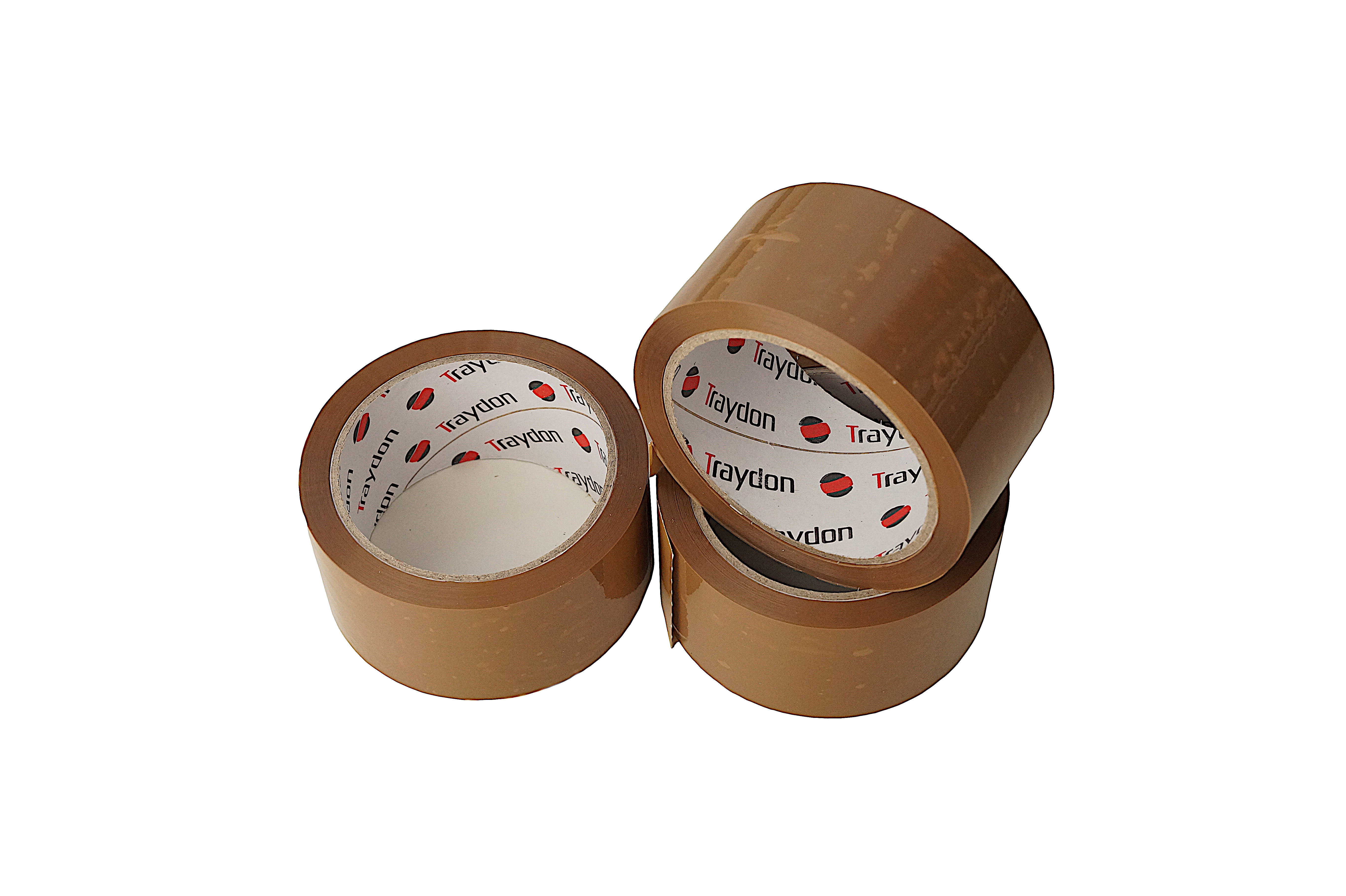 Klebeband PP leiseabrollend 42my NN 50mmx66m Braun