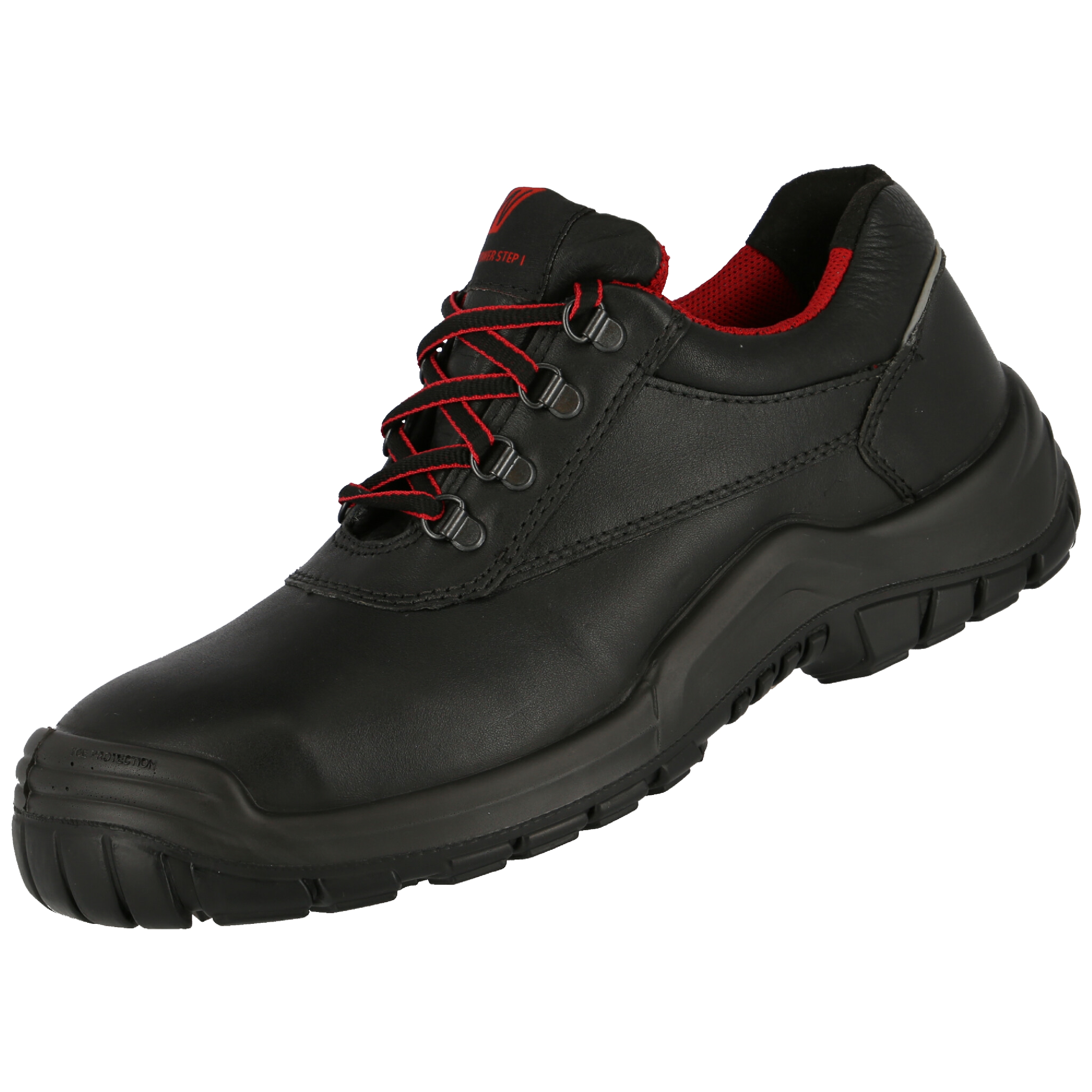 NITRAS POWER STEP, S3 HRO SRC Sicherheitshalbschuhe, schwarz, EN ISO 20345, DGUV Regel 112-191