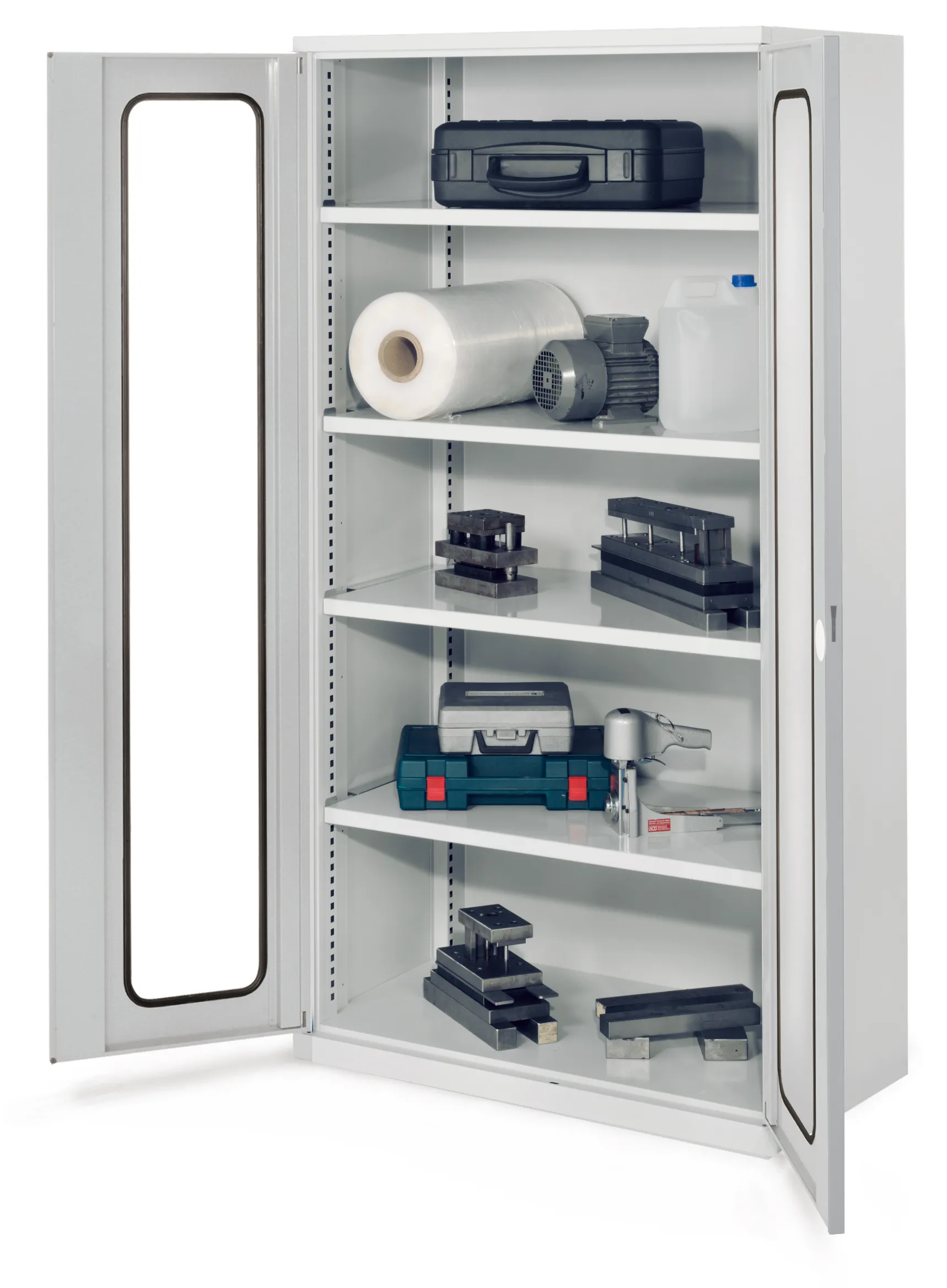 Der Schwerlastschrank Mod 41 von Kappes Systeme GmbH bietet mit robustem Stahlbau und Sichtfenstert?r eine sichere Aufbewahrungsl?sung f?r schwere Lasten.