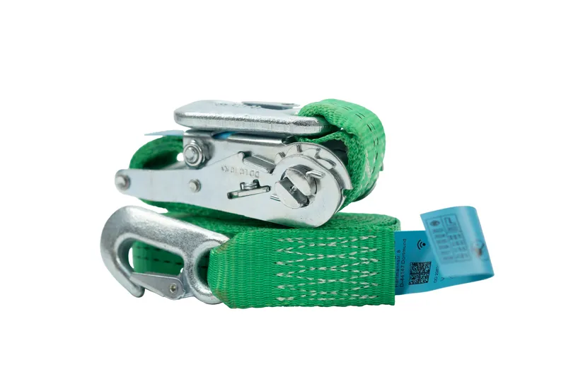 Der DoZurr 2000 Zurrgurt von Dolezych: 2-teilig, 6m lang, mit Druckratsche und Karabinerhaken. Ideal f?r sichere Ladungssicherung mit 1000 daN Zugkraft.