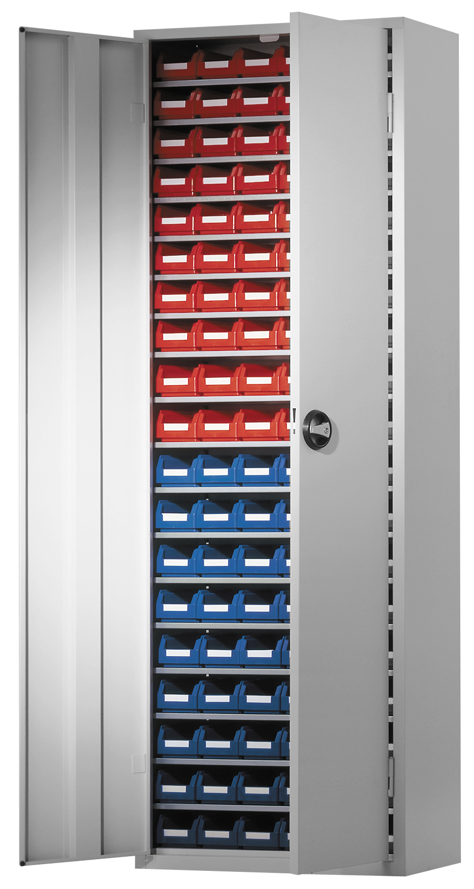 Der Ordnungsschrank Modell 32 von Kappes Systeme GmbH bietet mit seiner stabilen Stahlkonstruktion und verstellbaren Fachb?den sichere Aufbewahrungsl?sungen.