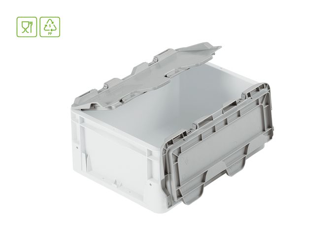 Krokodildeckel Eurobehaelter silverline Header