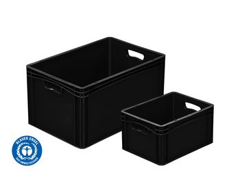 Eurobehaelter geschlossen basicline Blauer Engel